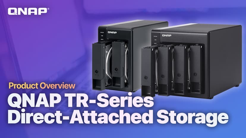 QNAP TR-004 4 Bay USB Type-C Direct Attached Storage (DAS) with hardware RAID (Diskless)