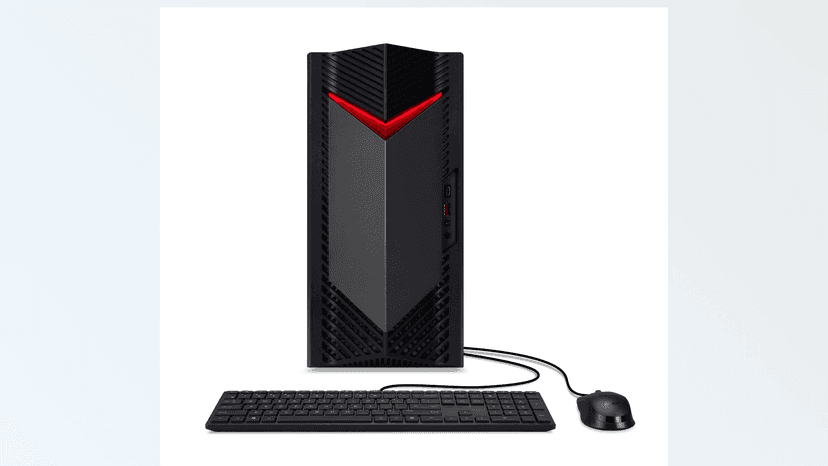 Acer Nitro 50 N50-656-UR16 Gaming Desktop | Intel Core i7-14700F 20-Core Processor | NVIDIA GeForce RTX 4060 | 16GB DDR5 5600MHz | 1TB PCIe Gen 4 SSD | Intel Wi-Fi 6E AX211 | Windows 11 Home