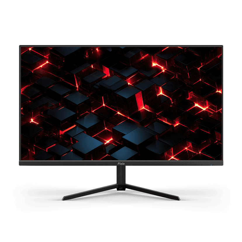 Pixio PX248 Prime V2 Black 24 inch 180Hz Refresh Rate FHD 1080p Resolution Fast-IPS Panel 1ms GTG Response Time Adaptive Sync LED Built-in Speakers Tilting Stand Gaming Monitor