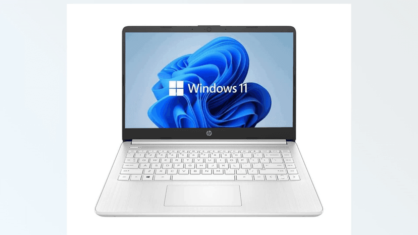 HP 14" HD Laptop, Windows 11, Intel Celeron Dual-Core Processor Up to 2.60GHz, 4GB RAM, 64GB SSD, Webcam(Renewed)