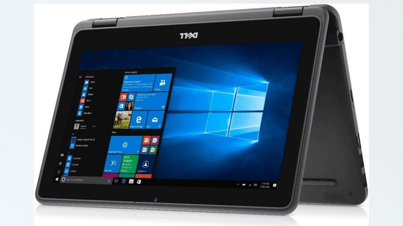 Dell Latitude 3189 Convertible 2-in-1 Laptop, 11.6" Touchscreen, Intel Pentium N4200 (1.1 GHz), 4 GB RAM, 128 GB SSD, Windows 10 Pro 64-Bit (Renewed)