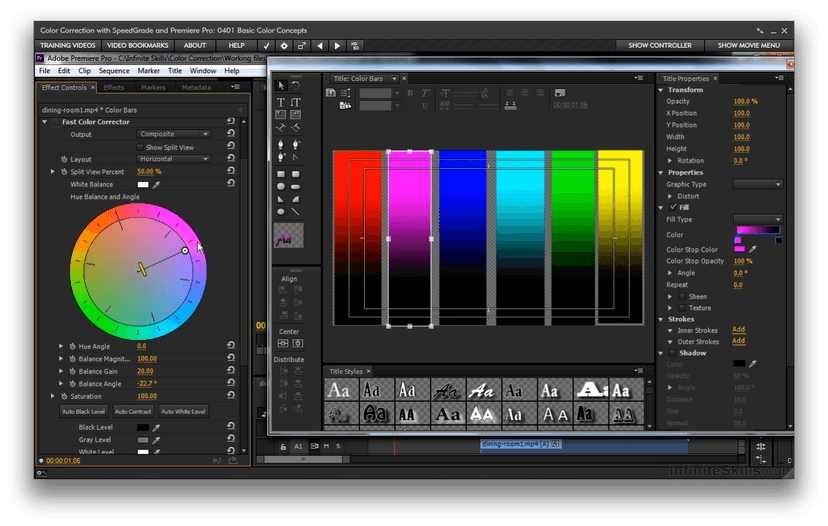 Color Correction with SpeedGrade and Premiere Pro [Online Code]