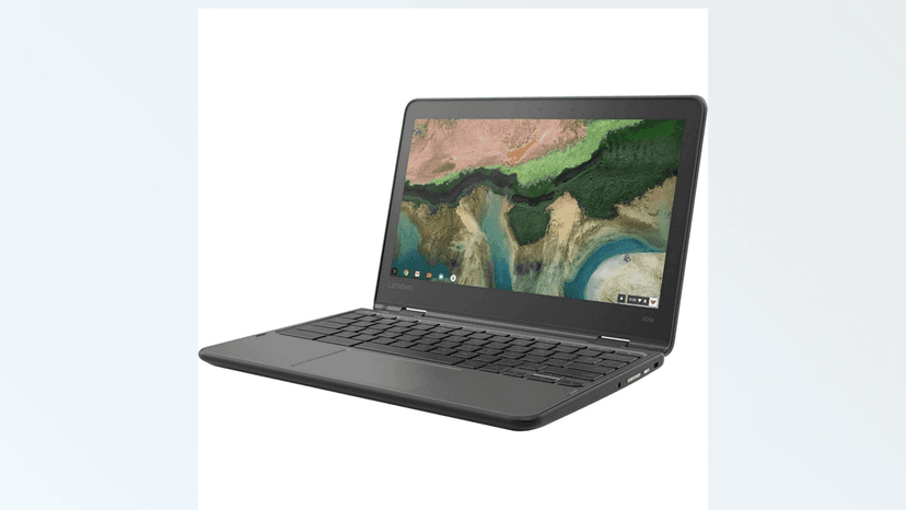 Lenovo 11.6" 300e Chromebook Touchscreen LCD 2 in 1- MediaTek M8173C Quad-core 2.1GHz 4GB LPDDR3 32GB Flash Memory Chrome OS Model 81H00000US (Renewed)