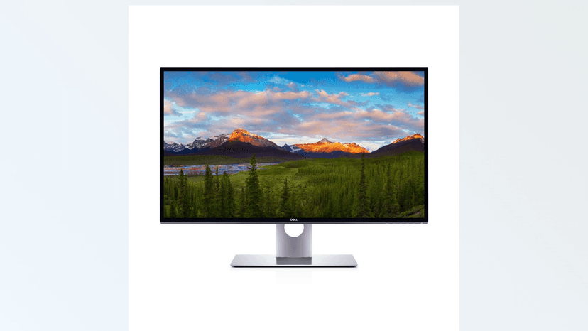 Dell UP3218K Ultra sharp 32" 8K Monitor, Silver/Black