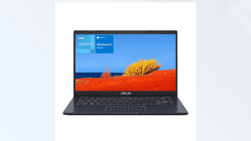 ASUS 14" Laptop, 14" FHD Display, Intel Celeron N4500, 4GB Memory, 64GB eMMC, Touchpad, Webcam, HDMI, Wi-Fi, Windows 11 Home, Quiet Blue