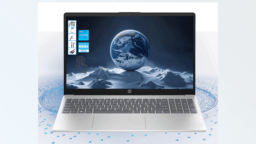 HP 2025 Pavilion 15 inch Touchscreen Laptop | 15.6" HD Computer| 64GB RAM | 1TGB SSD & 128GB Portable SSD| Intel Core i3-1215U| Wi-Fi 6E| Copilot Ready| Ultra Light| AI-Powered Windows 11| RK Bundle