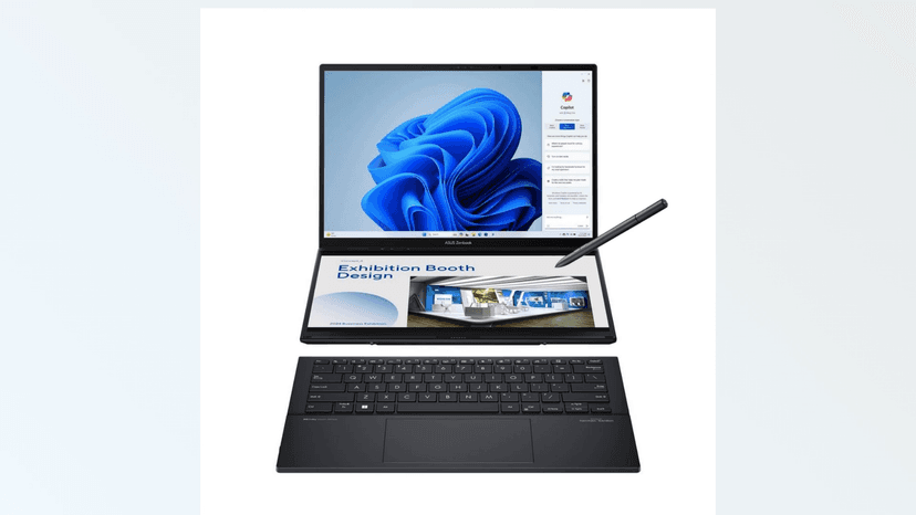 ASUS Zenbook DUO Laptop, Dual 14” OLED 3K 120Hz Touch Display, Evo, Intel Core Ultra 9 285H, Intel Arc Graphics, 32GB RAM, 1TB SSD, Windows 11, UX8406CA-PS99T