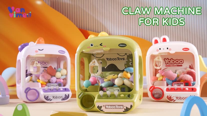 64 PCS Large Claw Machine for Kids Dinosaur,Vending Machine Toys with Sound Lights,Candy and Prize Electronic Dispenser Game Ages 3-4 4-8,Birthday Party Gift for 3 4 5 6 Year Old Boys Girls