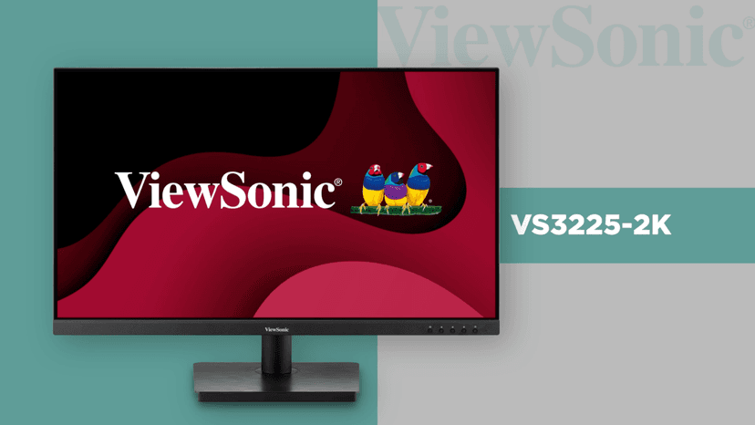 ViewSonic VS3225-2K 32 Inch QHD 1440p IPS Monitor with HDMI, DisplayPort, and Variable Refresh Rate for Home and Office
