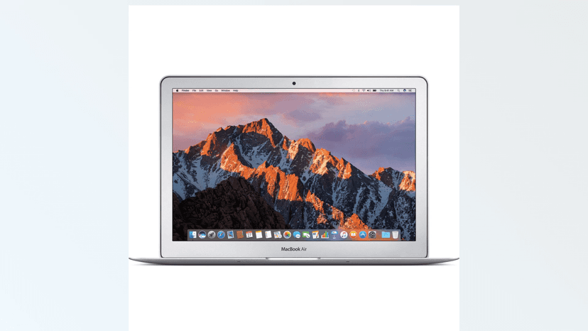 Apple MacBook Air with Intel Core i5, 1.6GHz, (13-inch, 4GB,128GB SSD) - Silver (Renewed)