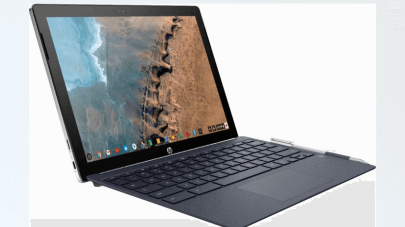 HP 2-in-1 12.3" Touch-Screen Chromebook Intel Core M - 4GB Memory - 32GB eMMC Flash Memory (X2 12-F014D) White - New