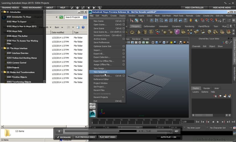 Learning Autodesk Maya 2015 [Online Code]