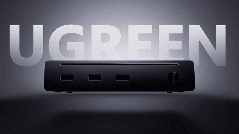 UGREEN Revodok Max 208 8-in-1 Thunderbolt 4 Dock - 40Gbps Hub, 3 x Thunderbolt 4, Dual 4K@60Hz or Single 8K Display, 85W Charging, Gigabit Ethernet, 3 x USB A 3.2 for Mac M1/M2/M3/M4 Pro/Max