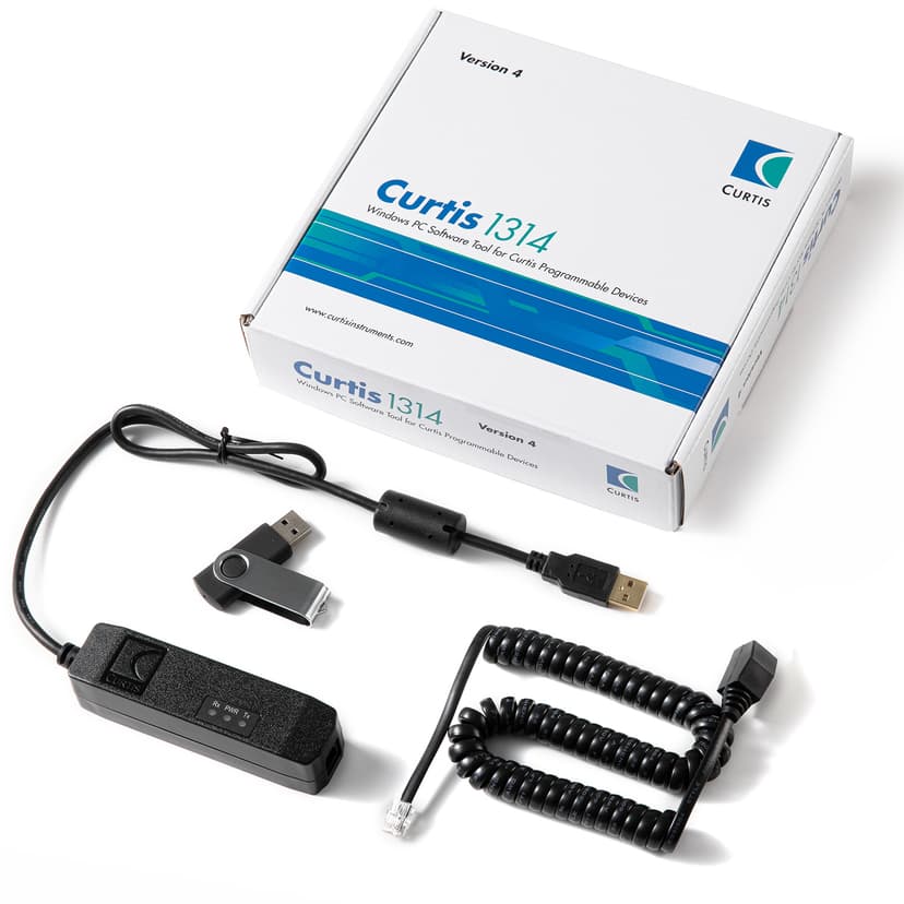 1314-4402 New PC Programmer Compatible with Curtis PC Programming Station with 1309 USB Interface Box 1314-4401