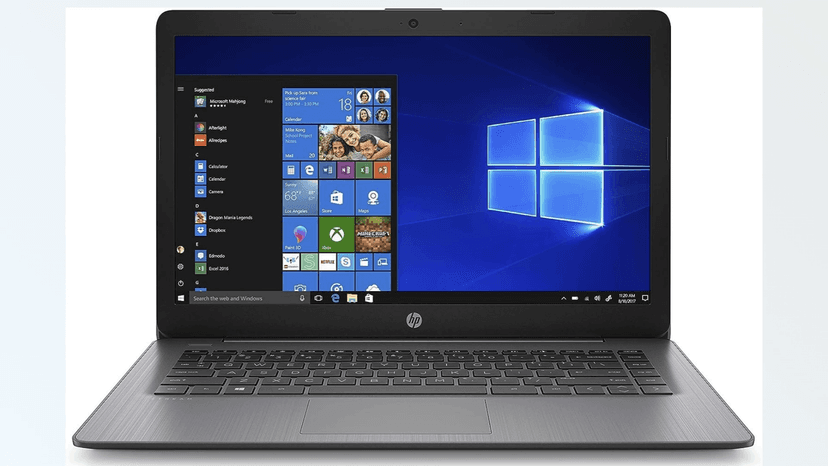 HP Stream 14-inch Laptop, Intel Celeron N4000, 4 GB RAM, 64 GB eMMC, Windows 10 Home in S Mode With Office 365 Personal For 1 Year (14-cb186nr, Brilliant Black) (9MV74UA#ABA)
