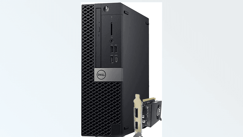 Dell Video Editing CAD OptiPlex 3040 Desktop Computer PC, Intel Core i5-6500, 3.2 GHz Processor, 16GB RAM, 240GB SSD (Fast Boot) + 2TB HDD, Graphics RX-550 4GB DDR5, WiFi, Windows 11 Pro (Renewed)
