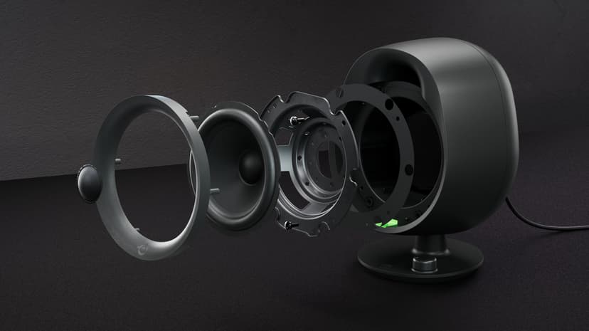 SteelSeries Arena 3 2.0 Desktop Gaming Speakers - Immersive Audio, On-Speaker Controls, 4" Drivers - Wired & Bluetooth - PC, Mac, Mobile