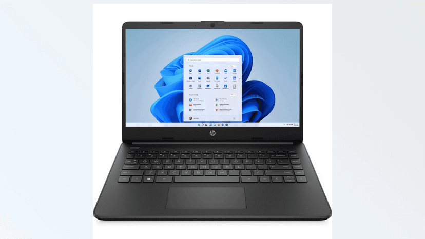 HP 14-dq0706tg 14 Inch HD Touchscreen Laptop Intel Celeron N4120 4GB DDR4 RAM 64GB eMMC UHD Graphics 600 Windows 11 Home S HD Camera Dual Speaker SD Reader HDMI USB C Fast Charge, Jet Black (Renewed)