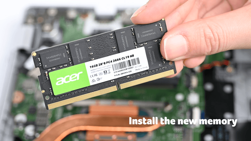 Acer SD100 8GB RAM DDR4 (1x8GB) Laptop Ram 3200 MHz SODIMM PC4-2500 CL22 Memory 1.2v - BL.9BWWA.206