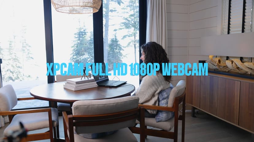 Full HD 1080P Webcam with Privacy Shutter and Tripod, Pro Streaming Web Camera with Microphone, Widescreen USB Computer Camera for Laptop Desktop