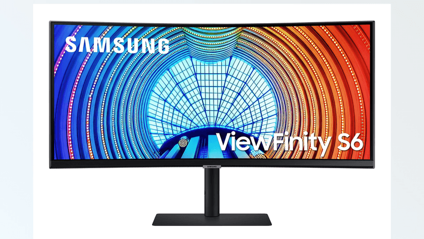 SAMSUNG Viewfinity S65UA Series 34-Inch Ultrawide QHD Curved Monitor, 100Hz, USB-C, HDR10 (1 Billion Colors), Height Adjustable Stand, TUV-certified Intelligent Eye Care (LS34A654UBNXGO),Black