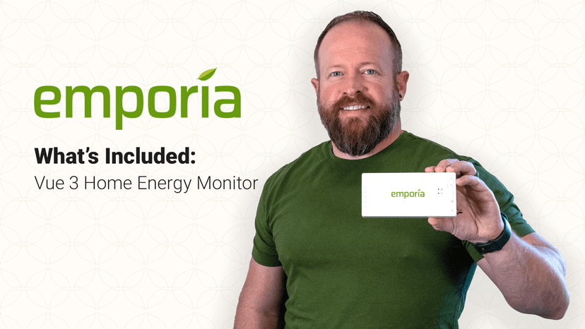 Emporia Vue 3 Home Energy Monitor - Smart Home Automation Module and Real Time Electricity Usage Monitor, Power Consumption Meter, Solar and Net Metering for UL Certified Safe Energy Monitoring