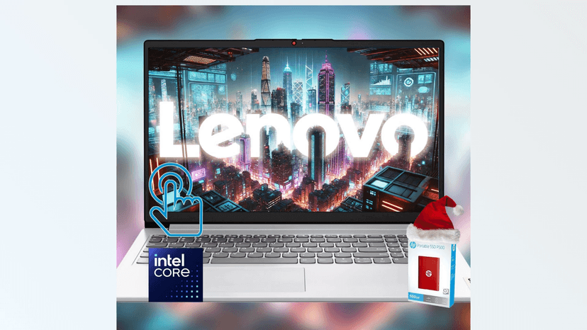 Lenovo Idea 15 Premium Series Touchscreen Laptop • Intel Core i3 6-Core Processor • 40GB RAM & 1TB SSD (512GB PCIe SSD withHP P500 512GB Portable SSD) • 15.6" FHD Touchscreen • Windows 11 Pro