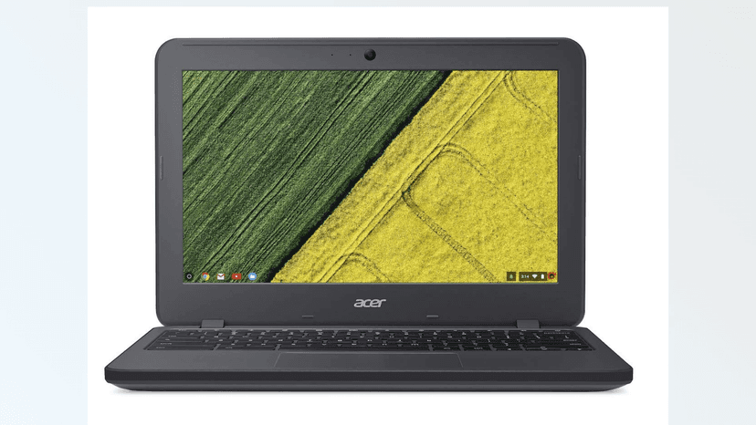 Acer 11.6"" Intel Celeron 1.60 GHz 4 GB Ram 16 GB Flash Chrome OS|C731-C8VE, Black (Renewed)