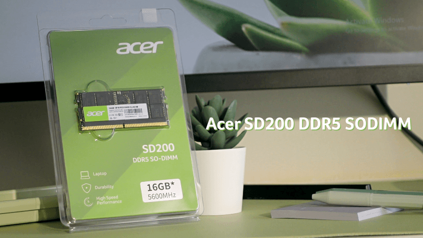 Acer SD200 DDR5 Single RAM 32GB 5600 MT/s CL46 Computer Memory for Laptop - BL.9BWWA.419