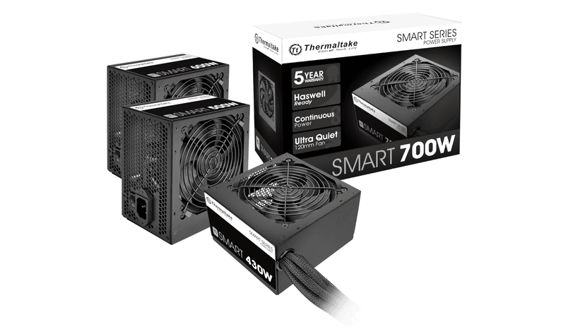 Thermaltake SMART 600W ATX 12V V2.3/EPS 12V 80 Plus Certified Active PFC Power Supply PS-SPD-0600NPCWUS-W