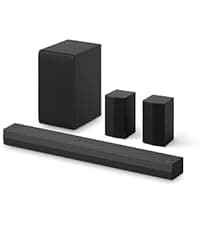LG S40T 2.1 ch.Soundbar with Wireless Subwoofer, TV Synergy, Wow Interface, AI Sound Pro (2024 New Model)