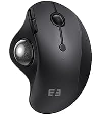 seenda Wireless Gaming Mouse, USB C Mouse, Web-Based Driver, 18000 DPI, 67g Lightweight, 6 Programmable Buttons, Type-C Rechargeable Mouse Gamer for PC/Laptop/Mac - Black