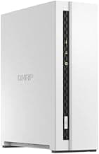 QNAP TS-133-US 1 Bay Affordable Desktop NAS with ARM Cortex-A55 Quad-core Processor and 2 GB DDR4 RAM (Diskless)