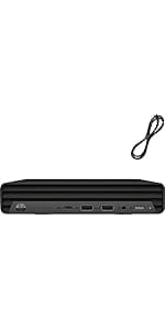 HP Elite Mini 800 G9 Business Desktop Computer, 14th Gen Intel 20-Core i7-14700 up to 5.4GHz, 32GB DDR5 RAM, 1TB PCIe SSD, WiFi 6, Bluetooth, Type-C, Keyboard and Mouse, Windows 11 Pro, AZ-XUT