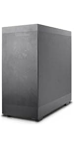 Rosewill Helium NAS Black ATX Mid Tower Computer Case, Mesh Panel, 4X 140mm PWM Fan, Ideal for DIY NAS, Media Servers, or Small Business Applications