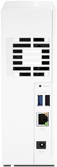QNAP TS-133-US 1 Bay Affordable Desktop NAS with ARM Cortex-A55 Quad-core Processor and 2 GB DDR4 RAM (Diskless)