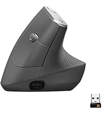 Logitech MX Anywhere 2S Bluetooth Edition Wireless Mouse - Use On Any Surface, Hyper-Fast Scrolling, Rechargeable, Control Up to 3 Apple Mac and Windows Computers and Laptops