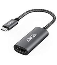Anker USB C to HDMI Adapter (4K@60Hz), 310 USB-C Adapter (4K HDMI), for MacBook Pro, MacBook Air, iPad Pro, Pixelbook, XPS, Galaxy, and More(Compatible with Thunderbolt 3 Ports)
