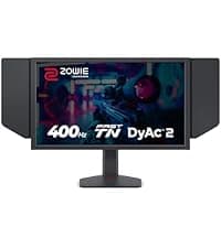 BenQ Zowie XL2566X+ | 24.1 | Fast TN 400Hz Gaming Monitor for Esports | Motion Clarity DyAc2 | 1080p | XL Setting to Share | Shielding Hood | New Industrial Grade Ball Bearing Height Adjustment