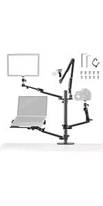 NEEWER 2 Pack Lavalier Lapel Microphone Compatible with DJI Wireless Mic Transmitters Rode Wireless GO II 2, Omnidirectional Condenser Wired Clip On Lav Mics for Stage YouTube Live Streaming, CM5