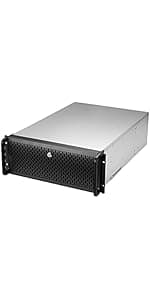 Rosewill 4U Server Chassis Hot Swap HDD 12 Bay Rack Mount Server Case, Support 12x 3.5 HDD Bays E-ATX Board, Rackmount Server Case Include Front 3X 120mm Fans Rear 2X 80mm Fans, 25" Deep RSV-L4412U