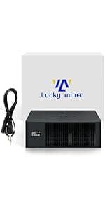 Bitcoins Miner Lucky Miner LV03 2.4GWifi 74KH/S Mini Crypto Miner USB 1W Lottery Mining Machine with Mini Display asic chip Solo Miner