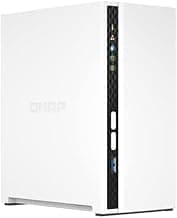 QNAP TS-233-US 2 Bay Affordable Desktop NAS with ARM Cortex-A55 Quad-core Processor and 2 GB DDR4 RAM (Diskless)