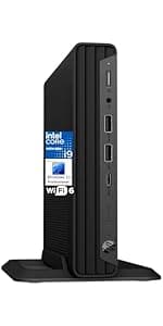 HP Elite Mini 800 G9 Business Desktop Computer, 14th Gen Intel 20-Core i7-14700 up to 5.4GHz, 32GB DDR5 RAM, 1TB PCIe SSD, WiFi 6, Bluetooth, Type-C, Keyboard and Mouse, Windows 11 Pro, AZ-XUT