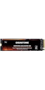 Gigastone 2TB NAS SSD Drive (4-Pack) 24/7 Durable TLC High Endurance RAID Data Storage Network Attached Storage 2.5" SATA Internal Solid State Hard Drives