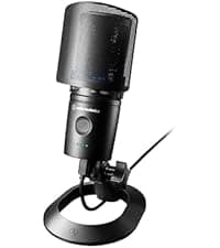 Audio-Technica AT2020 Cardioid Condenser Studio XLR Microphone, Ideal for Project/Home Studio Applications