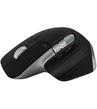 Logitech MX Anywhere 2S Bluetooth Edition Wireless Mouse - Use On Any Surface, Hyper-Fast Scrolling, Rechargeable, Control Up to 3 Apple Mac and Windows Computers and Laptops