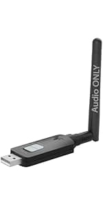 Avantree DG45 USB Bluetooth Adapter Dongle for PC, Computer, Desktop, and Laptop - Compatible with Windows 11/10/8.1/8 Only - Connects Bluetooth Headphones, Speakers, Keyboards, Mice, and Printers