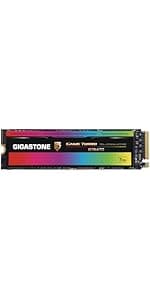 Gigastone 2TB NAS SSD Drive (4-Pack) 24/7 Durable TLC High Endurance RAID Data Storage Network Attached Storage 2.5" SATA Internal Solid State Hard Drives