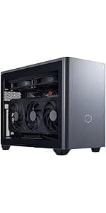 Cooler Master NR2 Pro Mini ITX – Intel i7-14700F 2.1GHz (5.4GHz Turbo) | Gigabyte RX 7800 XT 16GB & B760I AORUS PRO | 32GB DDR5 6000MHz | 1TB Gen4 M.2 | WiFi | Windows 11 | 280mm AIO Gaming PC